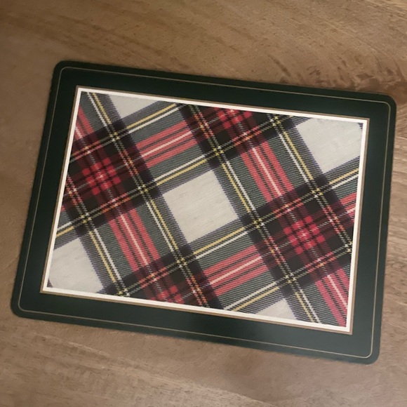 Pimpernel Plaid Placemats - Picture 2 of 6